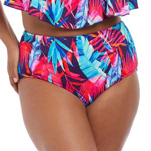 Elomi Swimwear Paradise Palm Bikini Brief/Bottoms Ink 7144