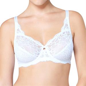 Triumph International Women's Synthetic Non-Padded Wirefree Full-Coverage  Bra (202I490 26 D 38/85_Skin_38D) : : Fashion