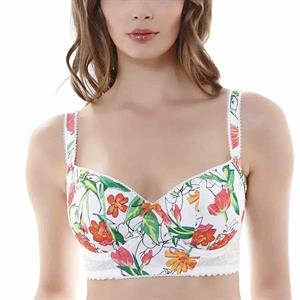 Amelie Non-Padded Underwired Longline Bra for €36.99 - Longline