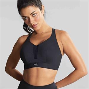 Sodopo Women's Plus Size Sports Bras for Large Bust, Summer Solid
