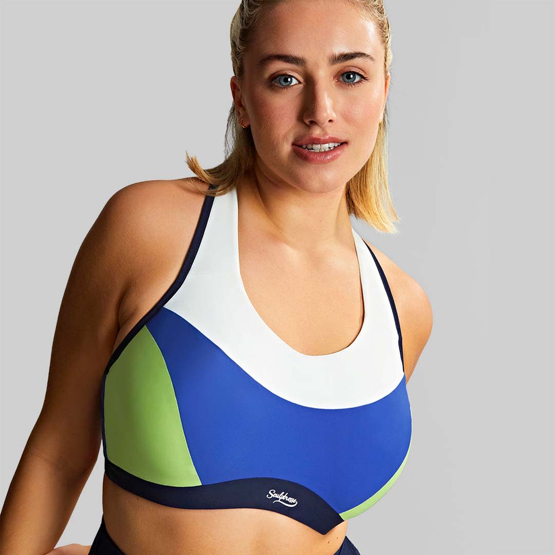 Sculptresse Sculptresse Non Padded Sports Bra Storm in a D Cup NZ