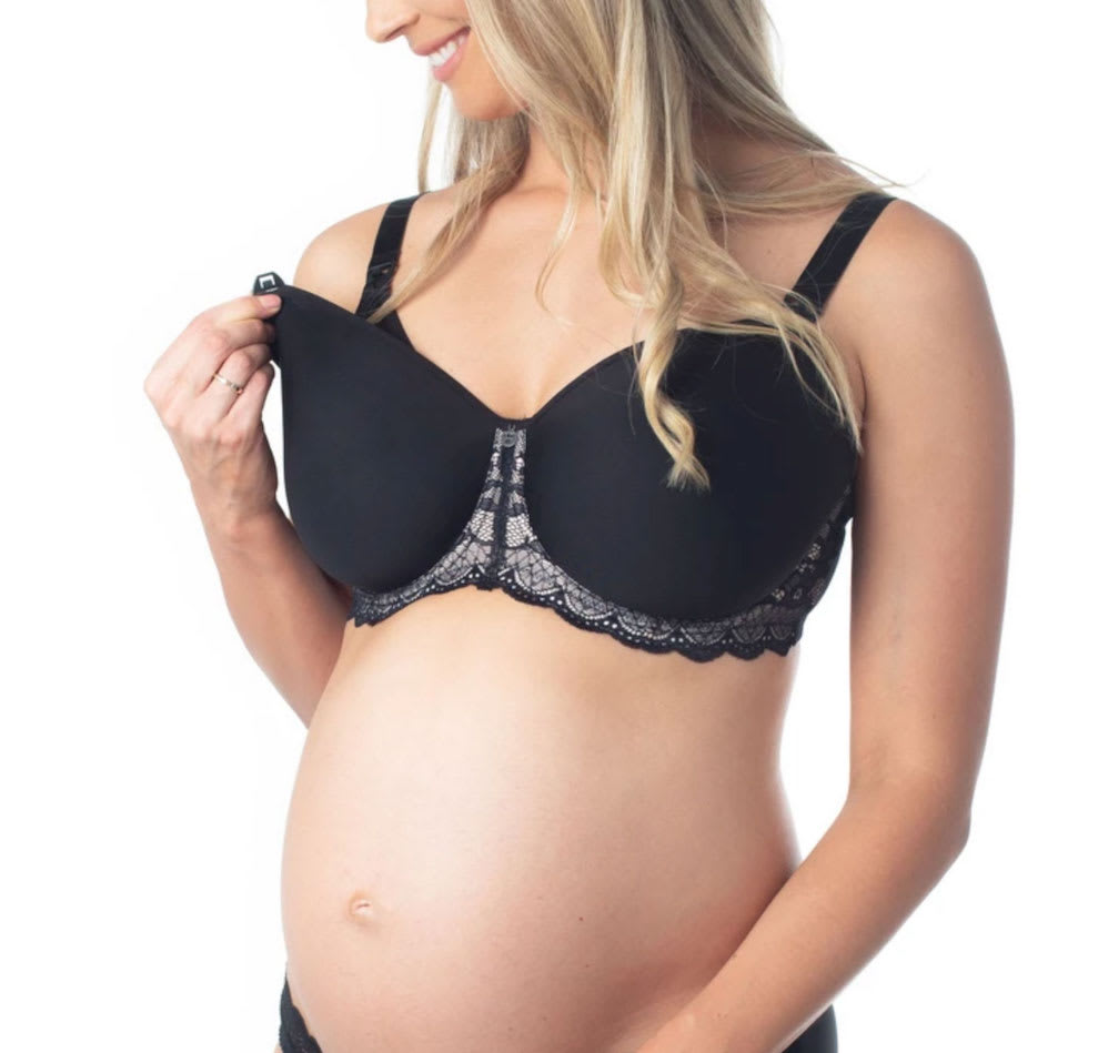 Hotmilk Obsession Maternity & Nursing Bra - Black