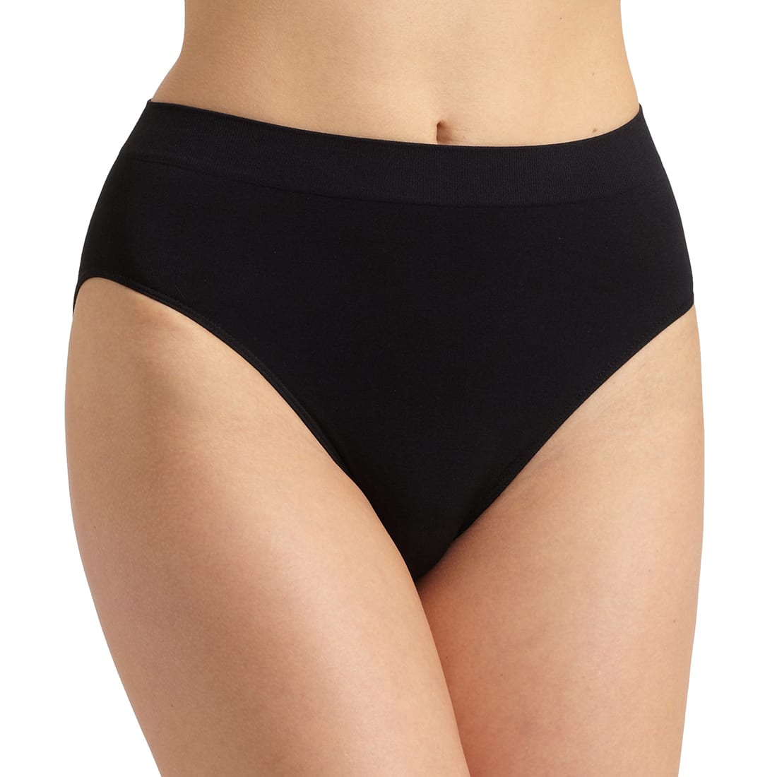 Wacoal Women's B-Smooth Bikini Panty Underwear, Black, Small