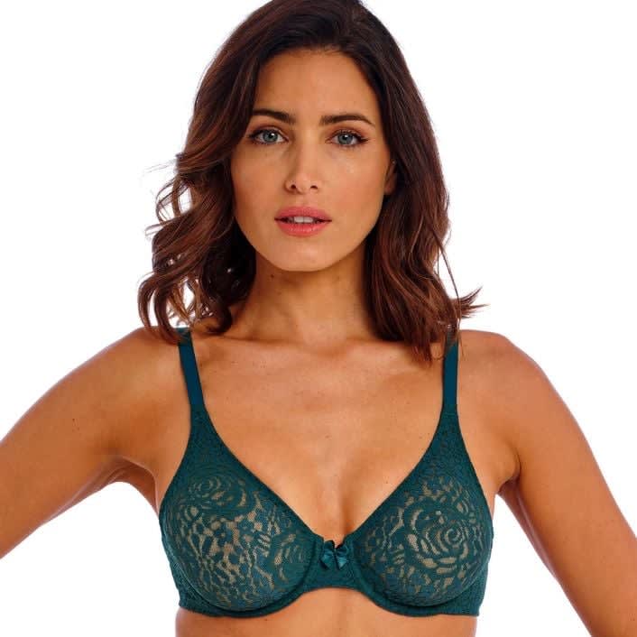 Halo Lace Moulded Underwire Bra