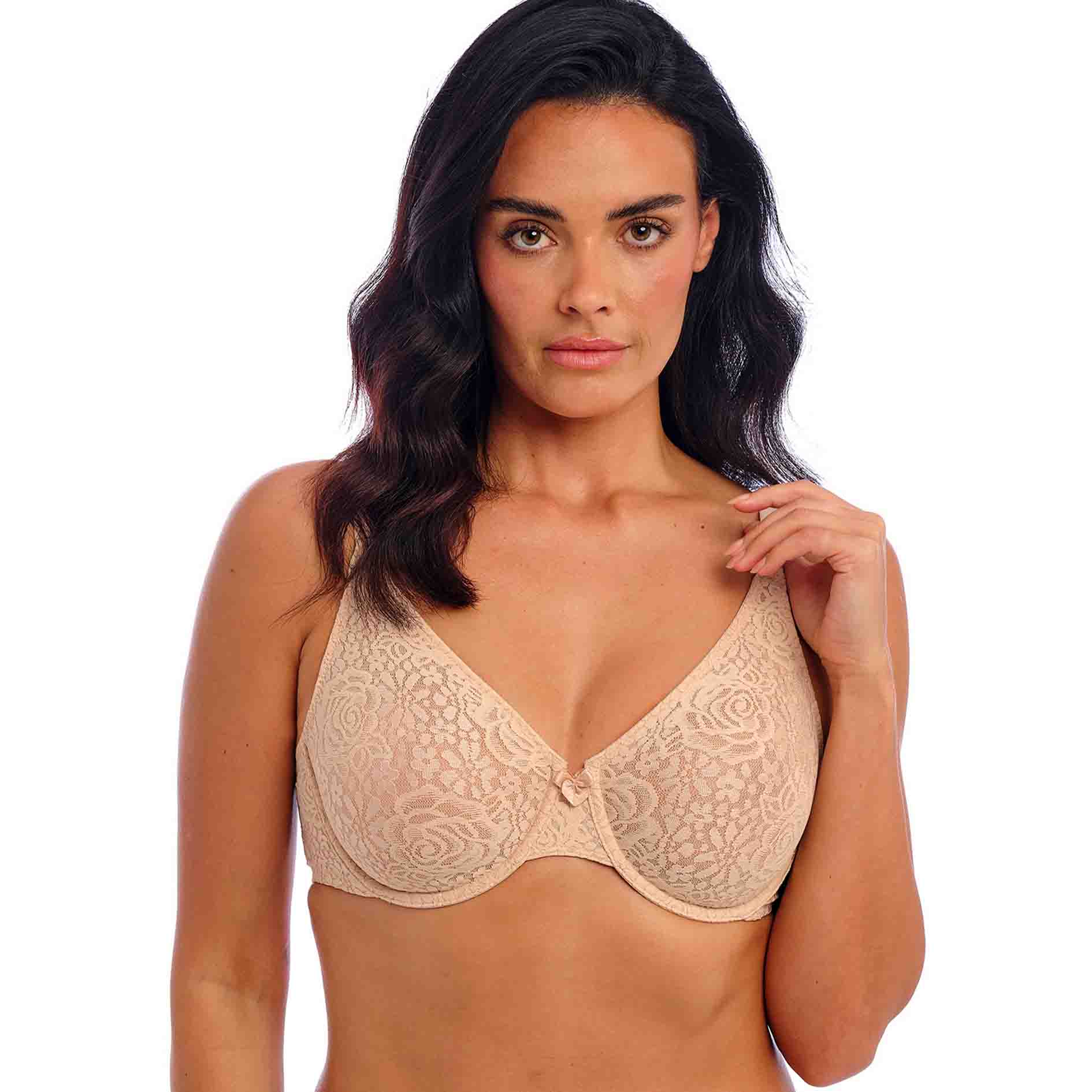 Halo Lace Moulded Underwire Bra