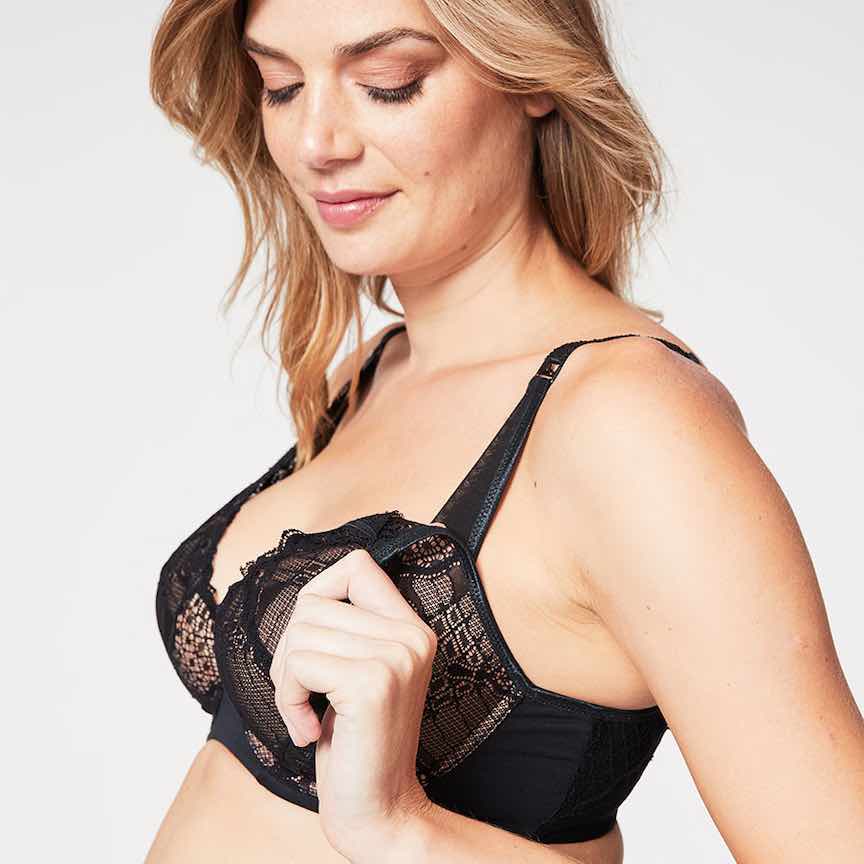 Truffles Flexiwire Plunge Nursing Bra