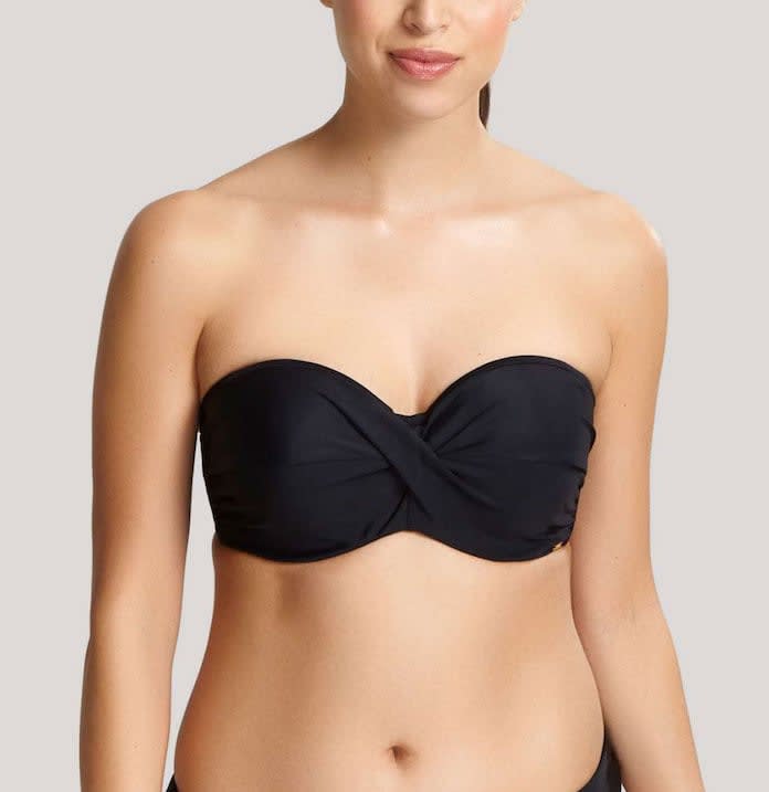 Anya Riva Twist Bandeau Bikini Top