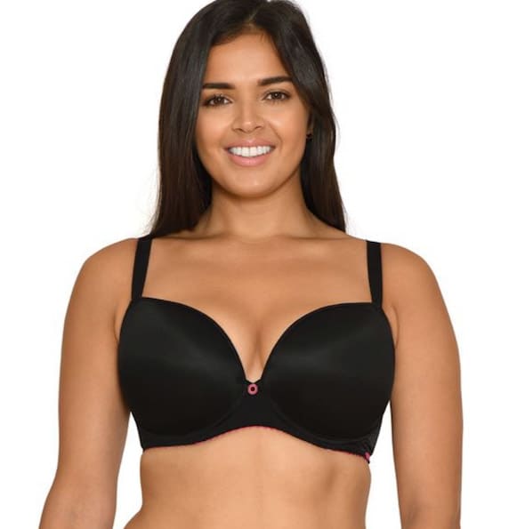 OO  Curvy Kate - Scantilly Curvy Kate Smoothie Strapless Moulded Bra -  Black