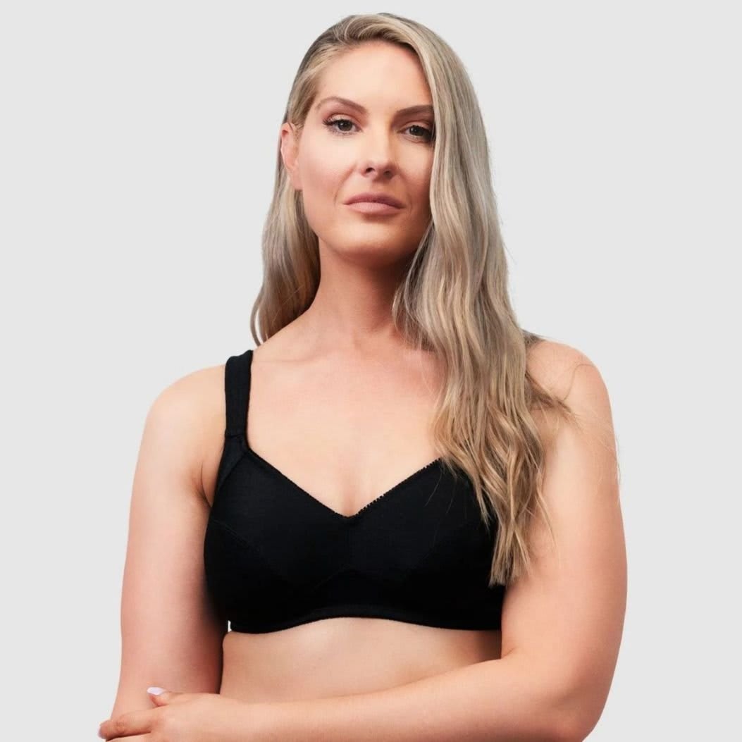 Comfortable Cotton Lined Wide Strap Bra