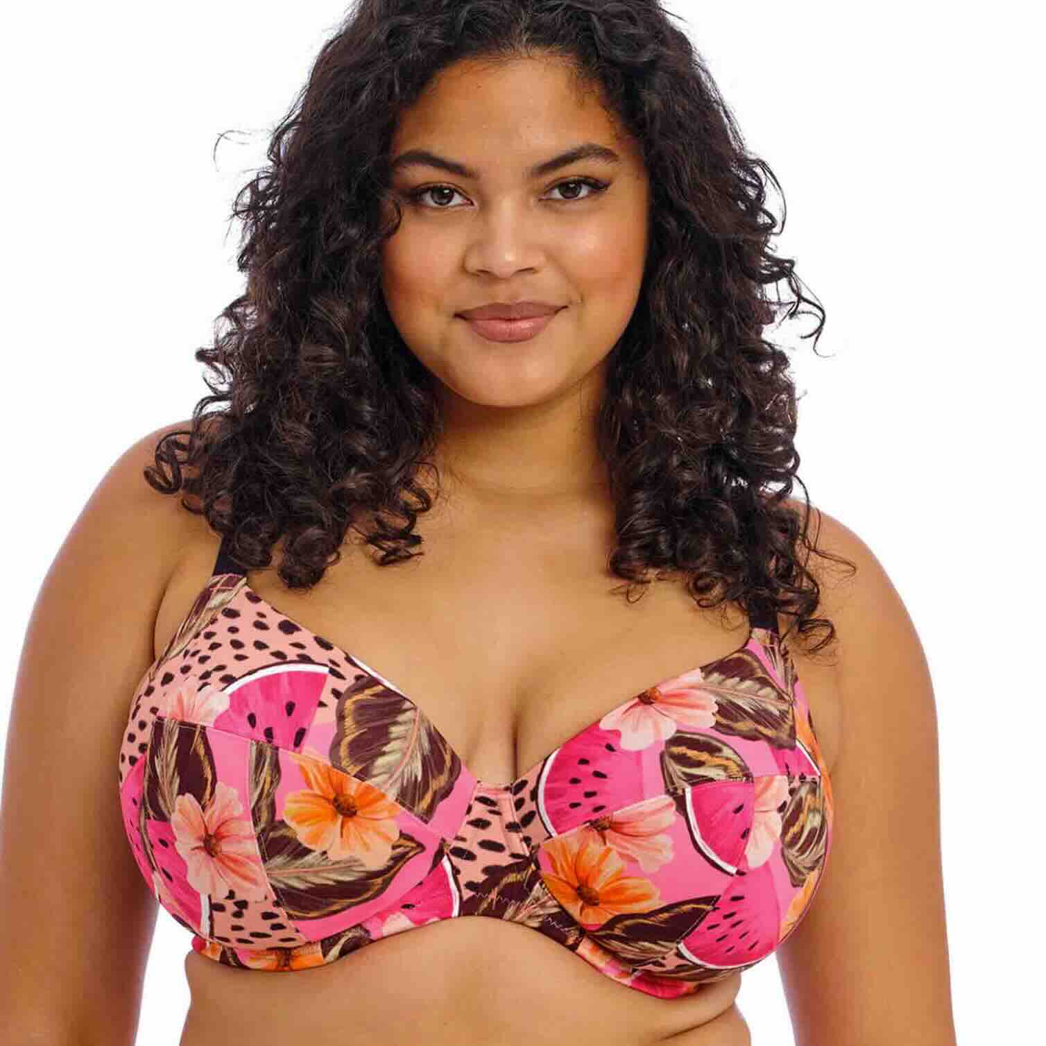 Cabana Nights UW Plunge Bikini Top