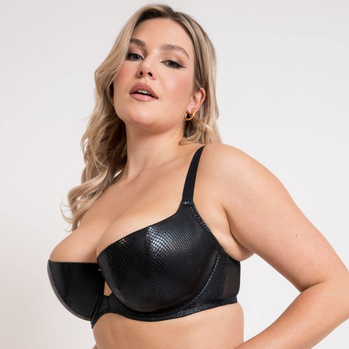 Serpent Padded Half Cup Bra