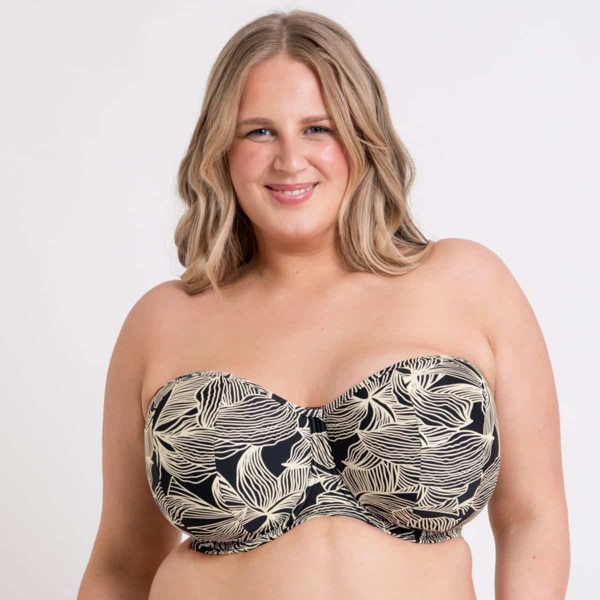 Ripple Reef Bandeau Bikini Top