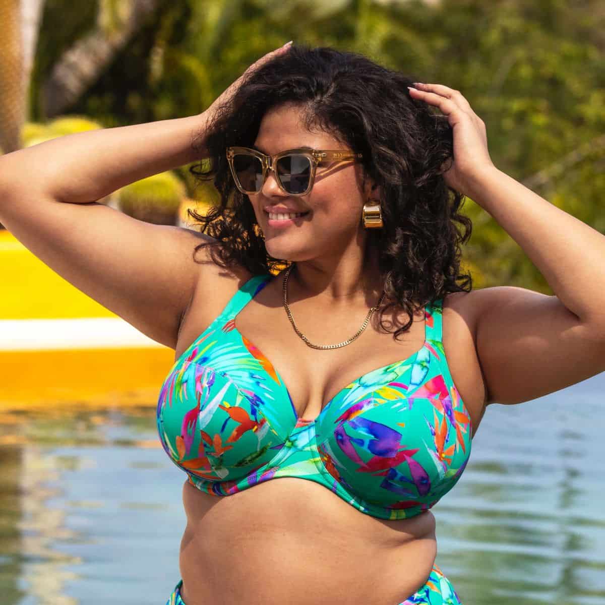 Toyama Tides Plunge Bikini Top