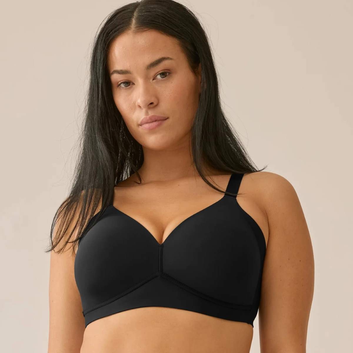 Side Smoothing Soft Cup Wireless Padded Bra