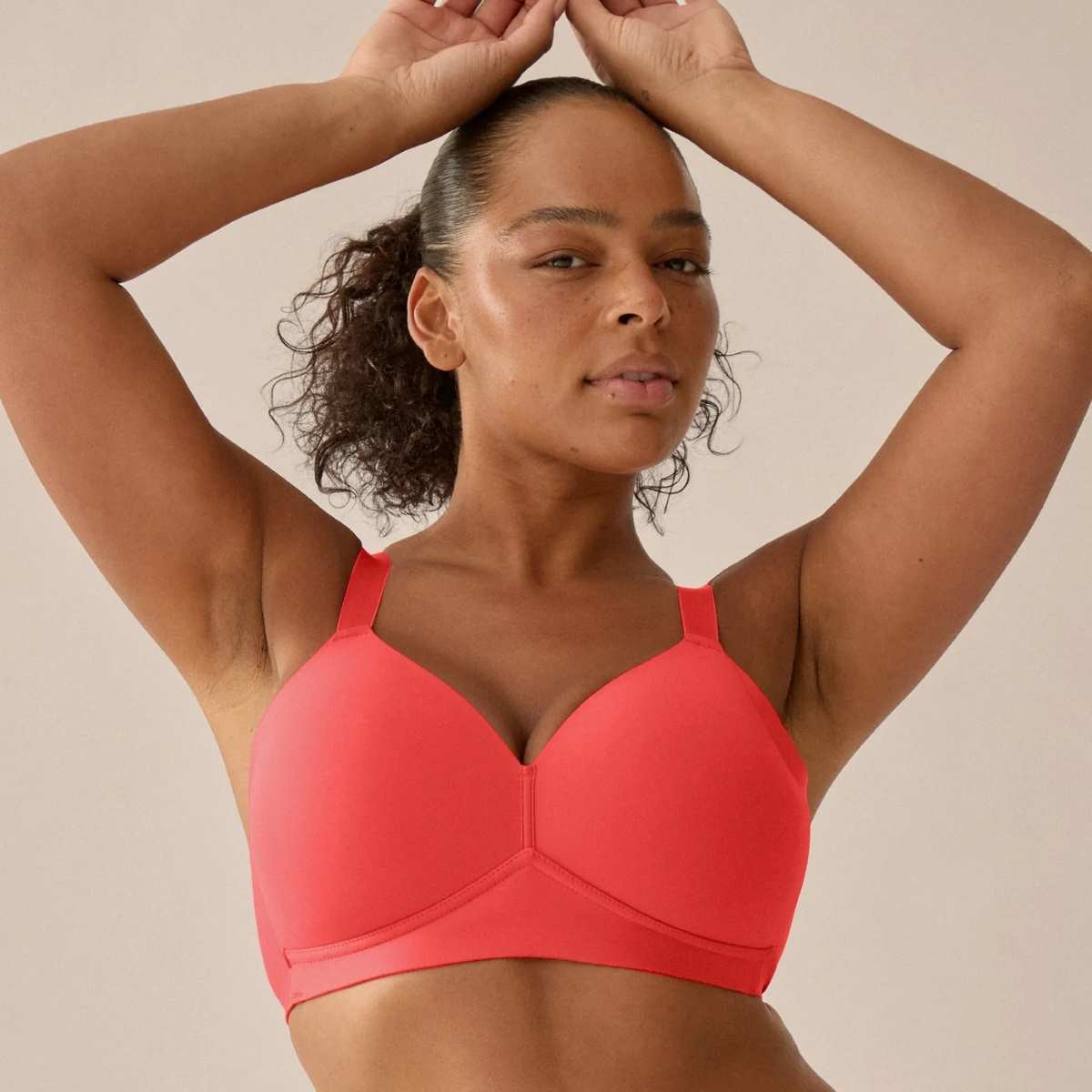Side Smoothing Soft Cup Wireless Padded Bra