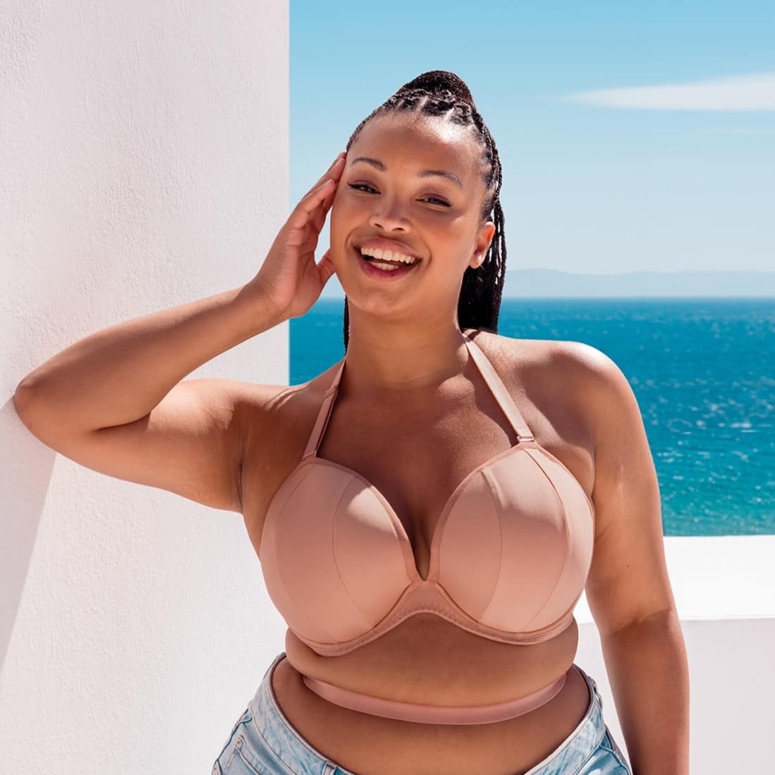 Superhero Multiway Padded Plunge Bra