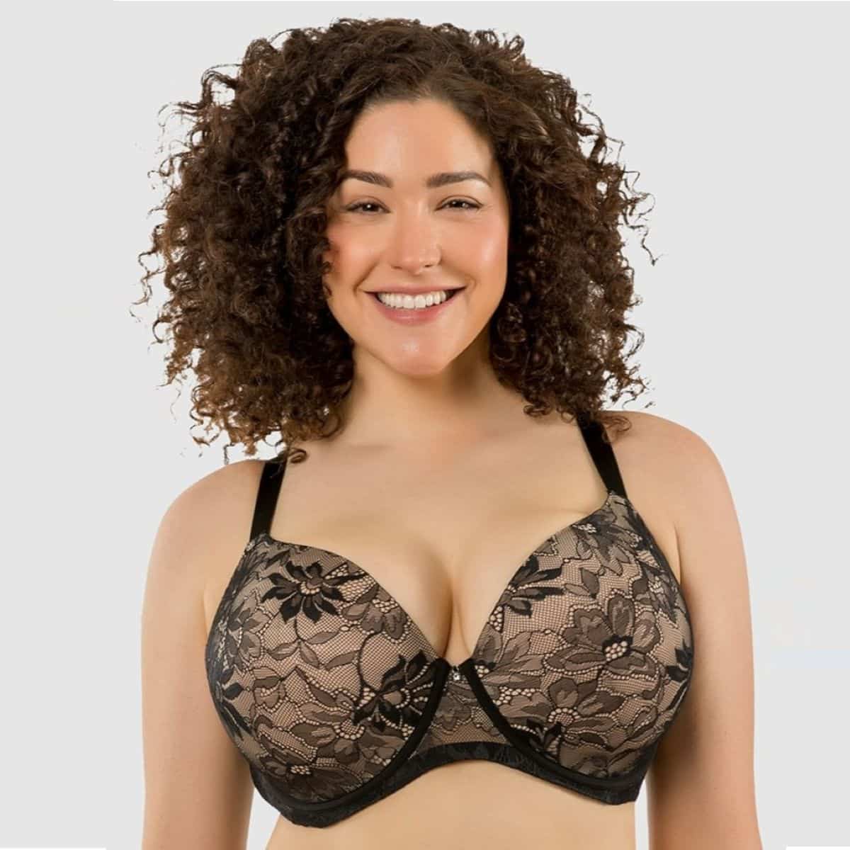 Luxlacy Moulded Lace T-Shirt Bra