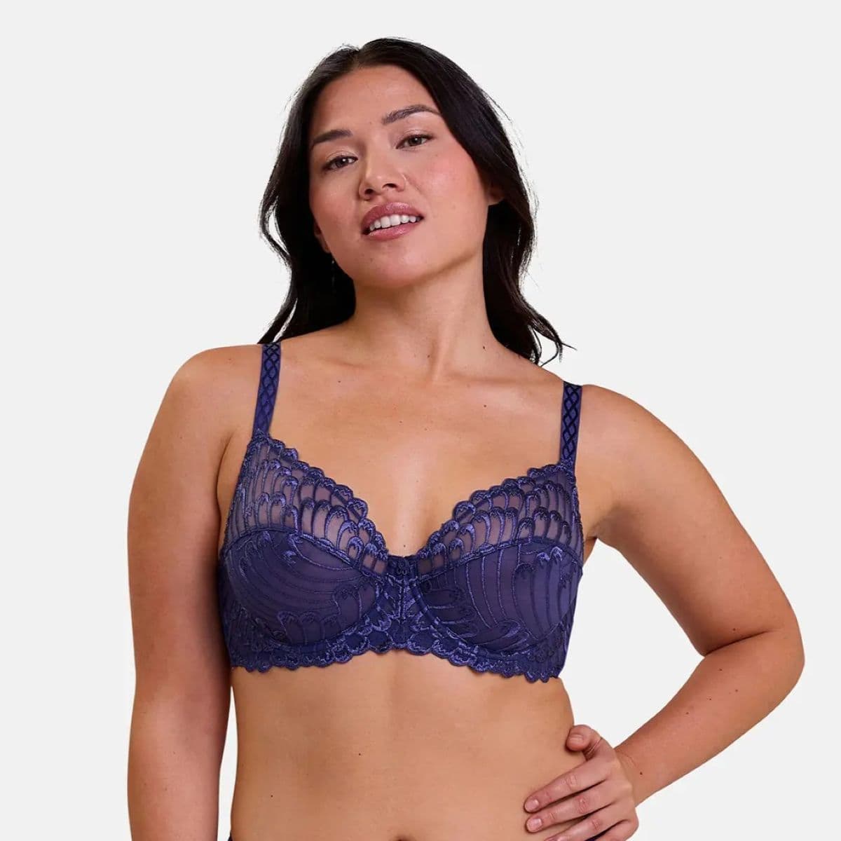 Narcisse Embroidered Full Cup Bra