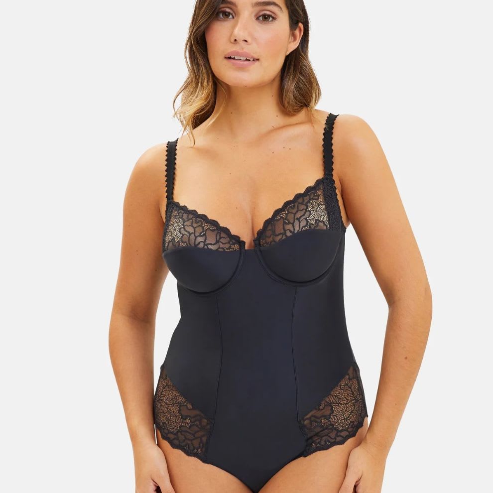 Oceane Sustainable Bodysuit with Lace
