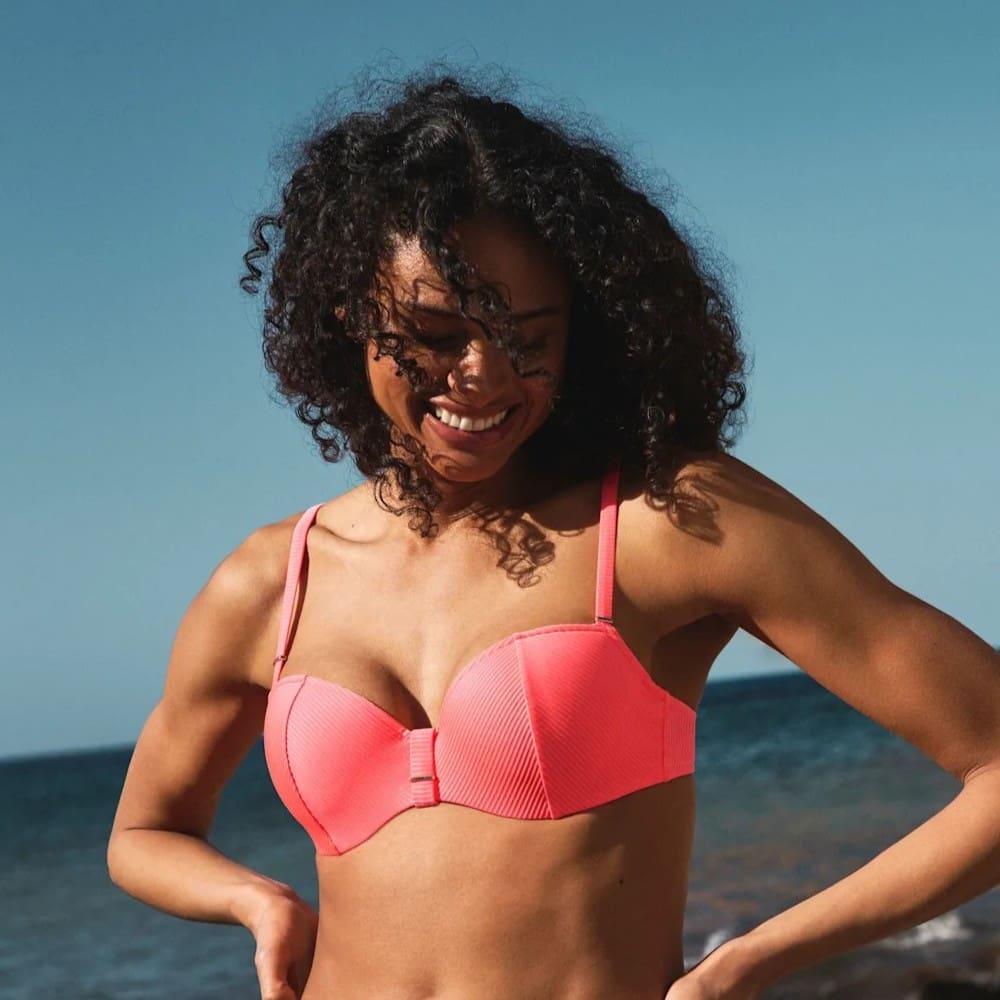 Cassie Padded Balcony Bikini Top