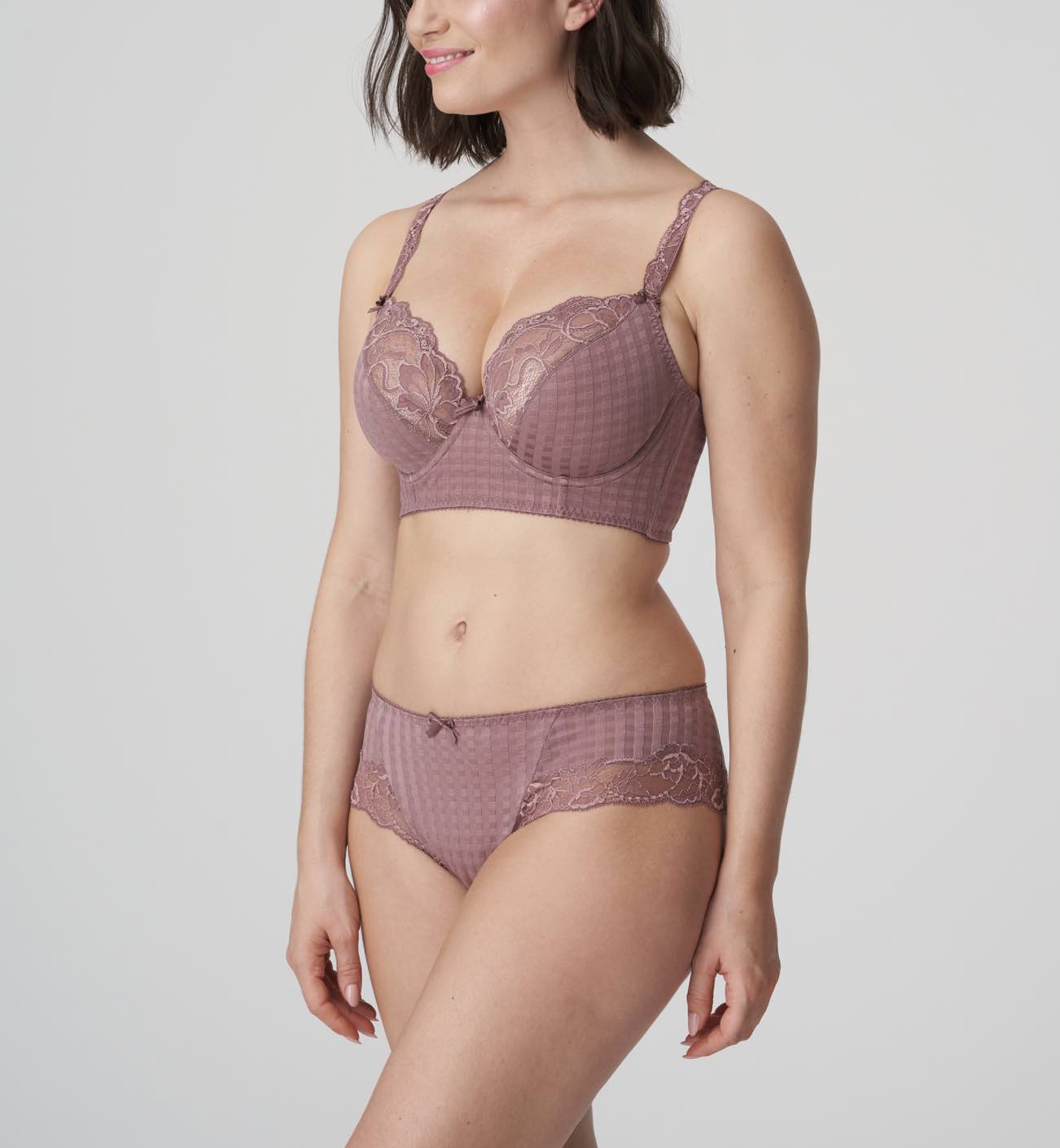Madison Deep Plunge Longline Bra