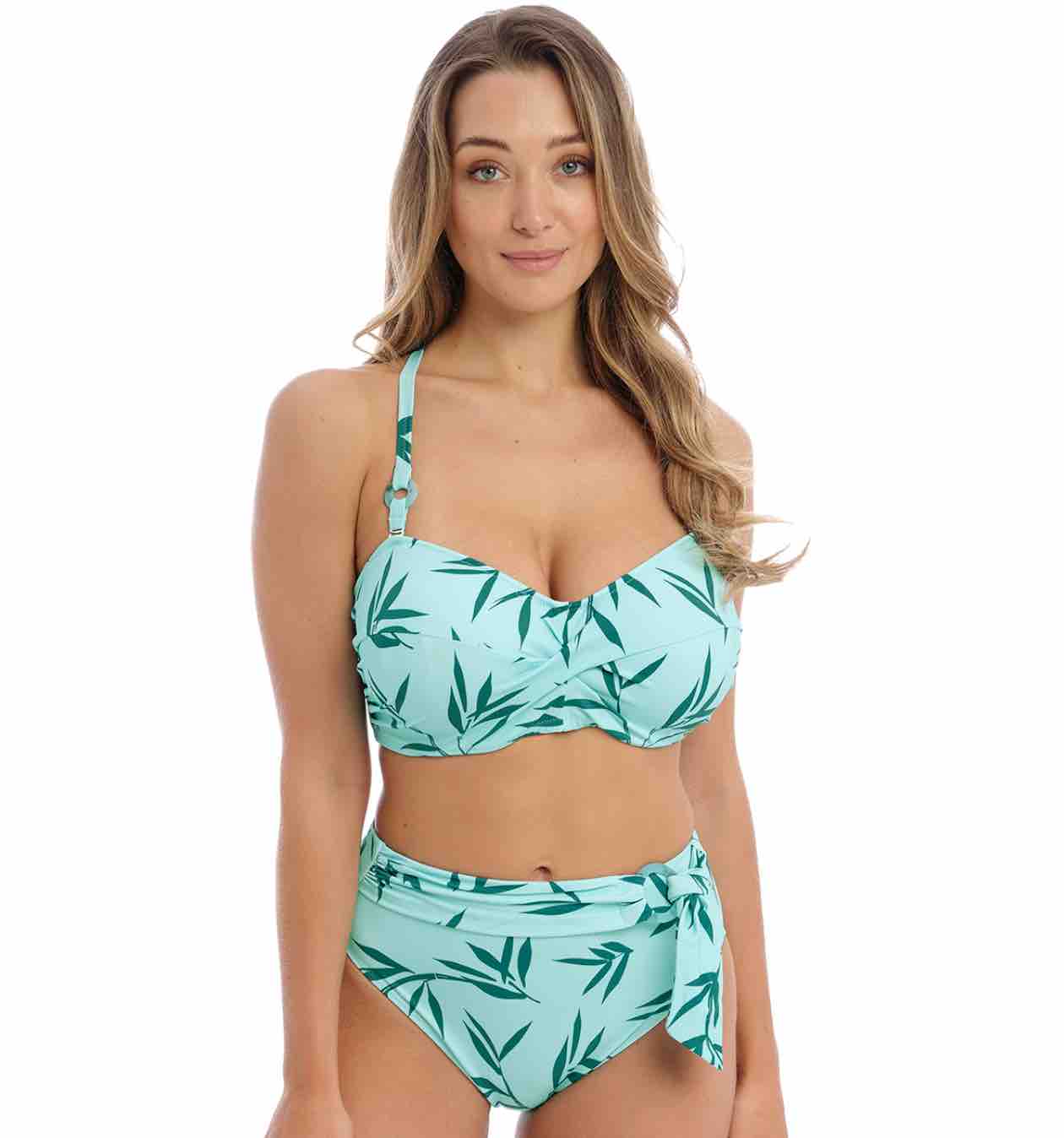 Luna Bay Twist Bandeau Bikini Top
