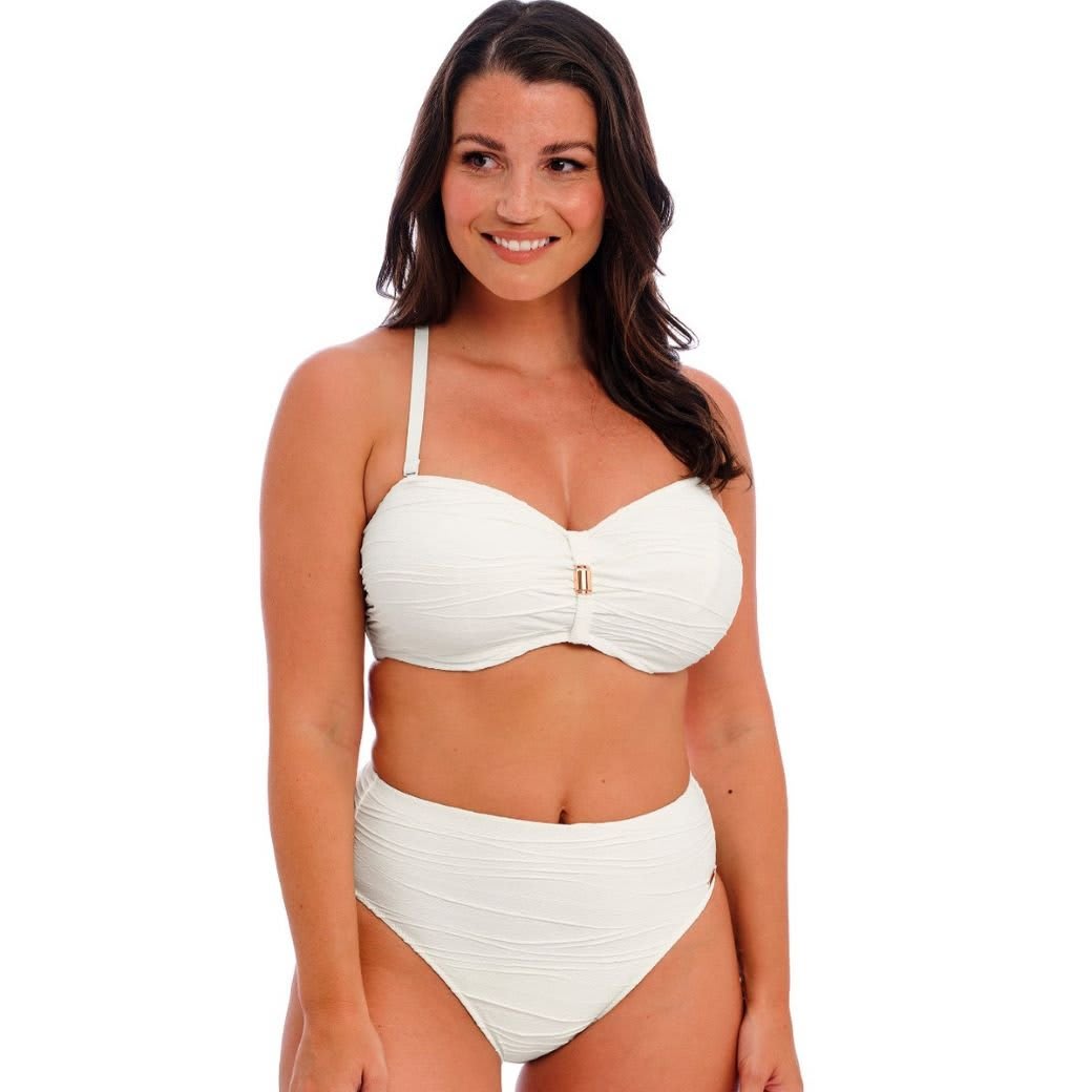 Beach Waves Bandeau Bikini Top