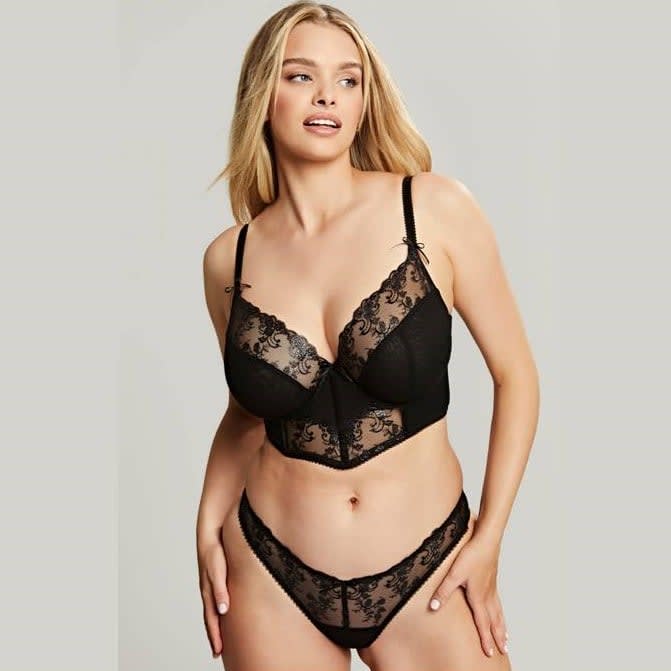 Camille Plunge Longline Bra
