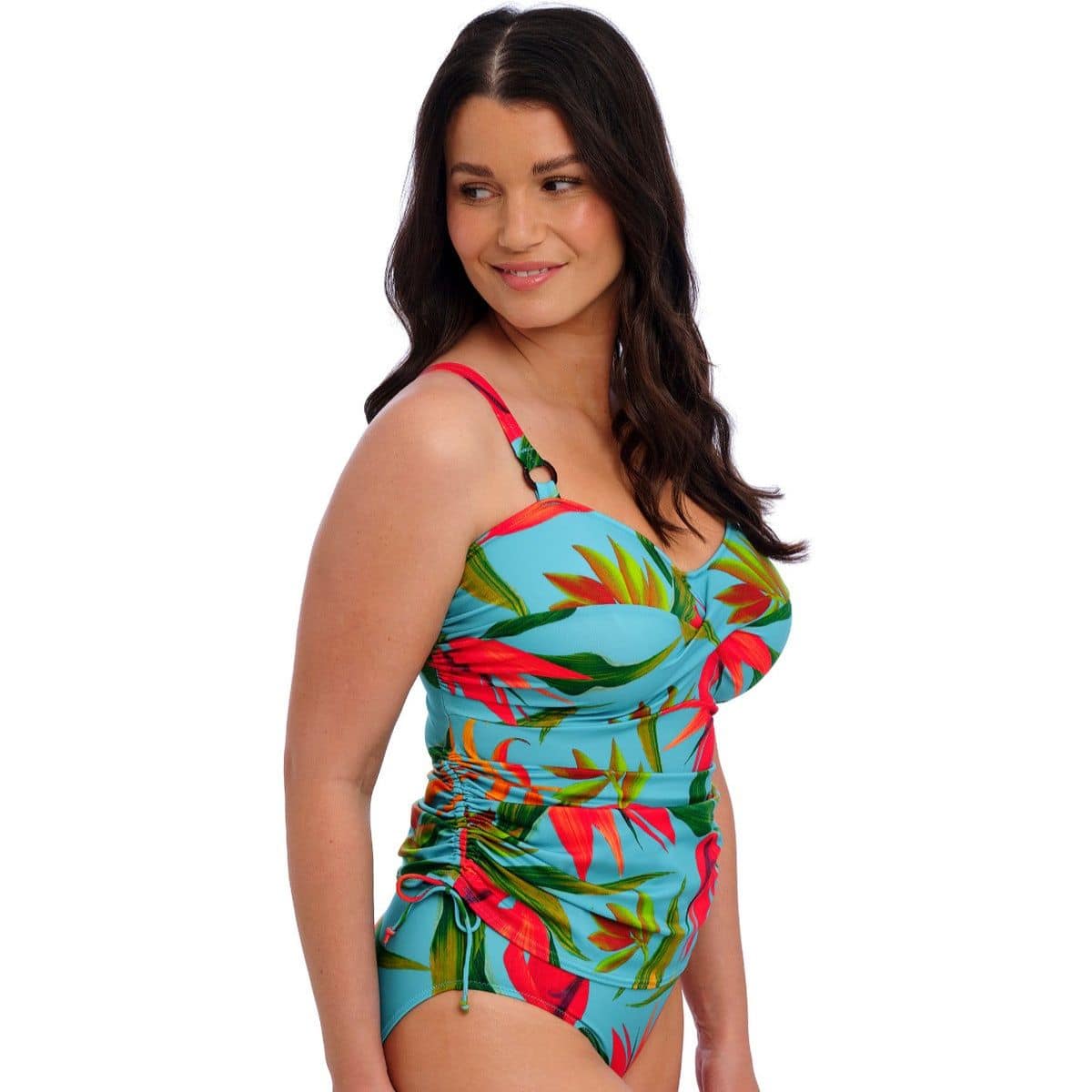 Pichola Twist Front Tankini Top