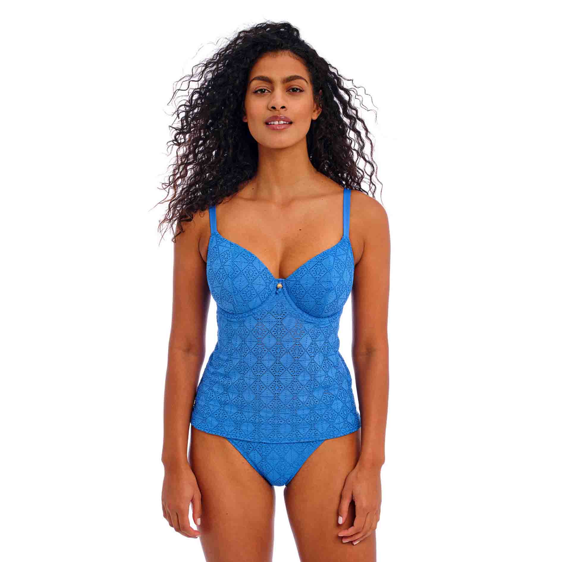 Nomad Nights Uw Plunge Tankini Top