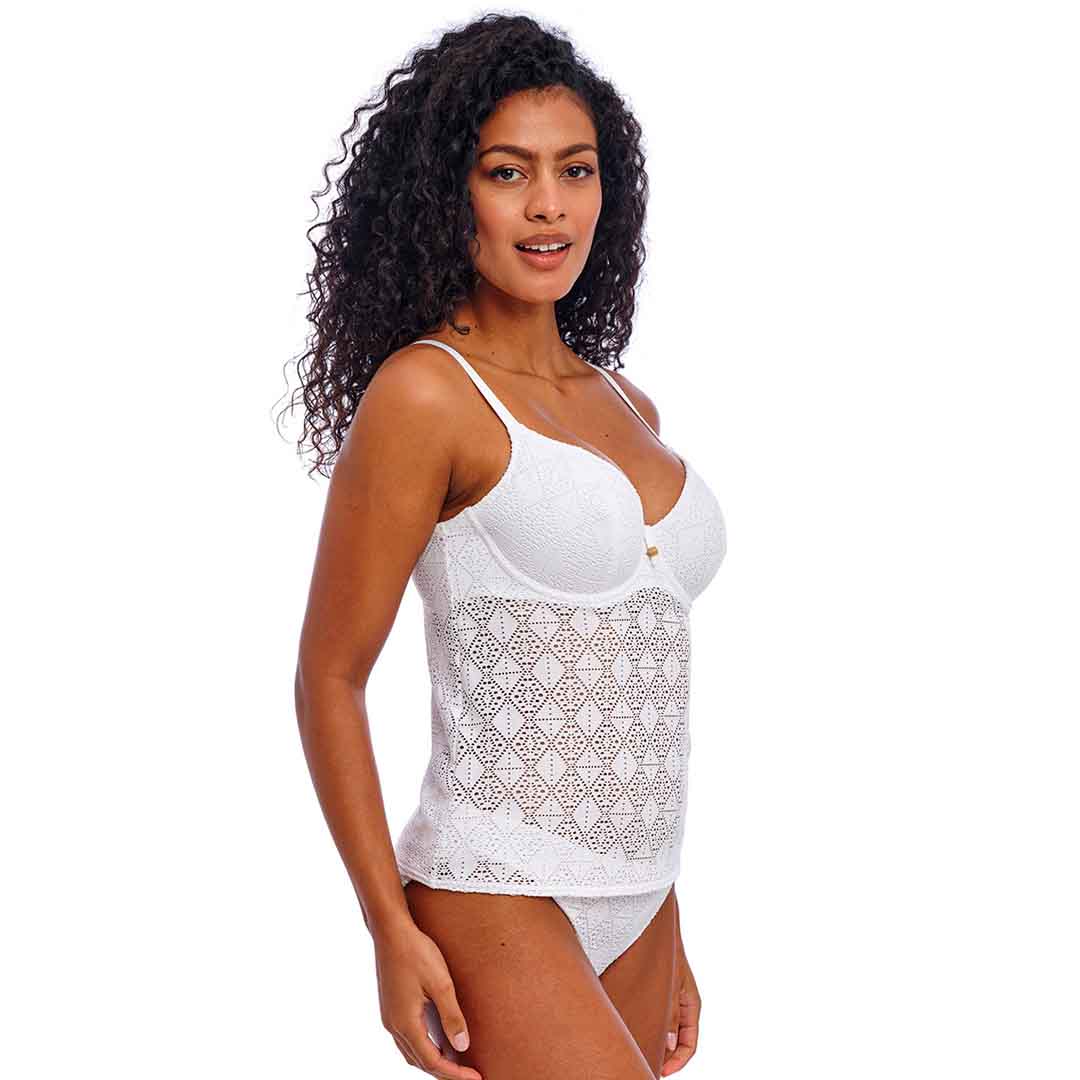 Nomad Nights Uw Plunge Tankini Top