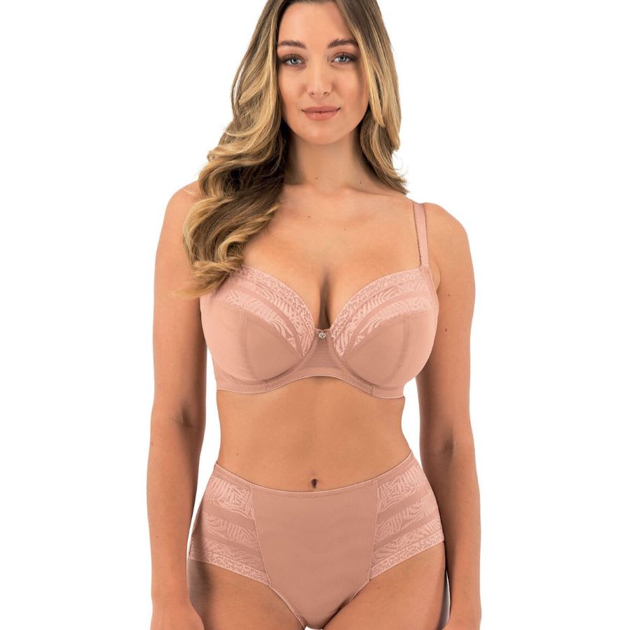 Devote Underwire Side Support Plunge Bra