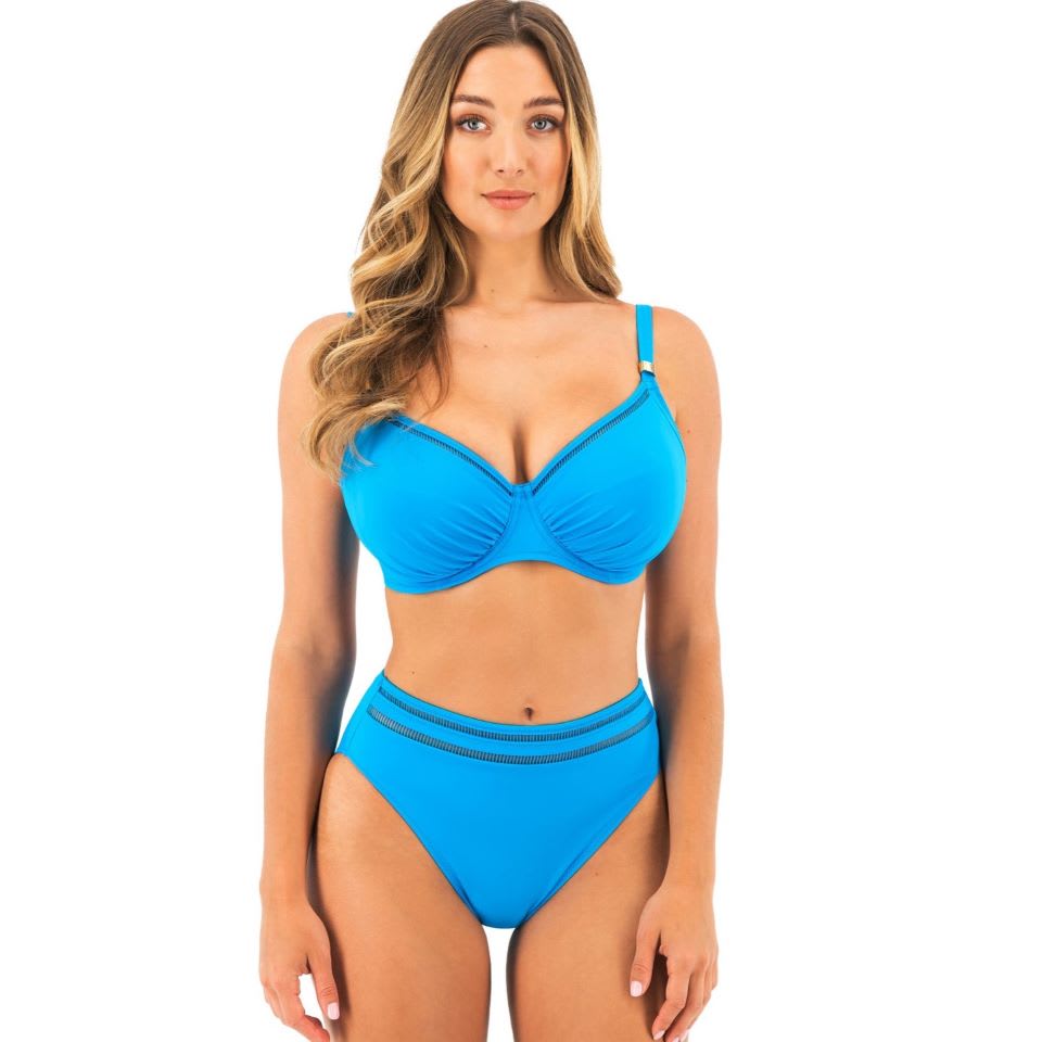 East Hampton Gathered Full Cup Bikini Top