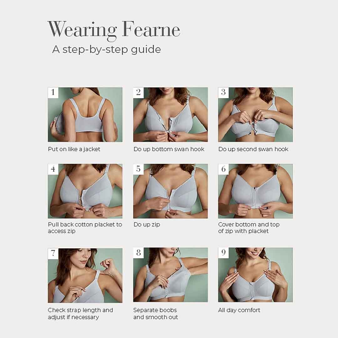 Fearne Wirefree Front Open Bra