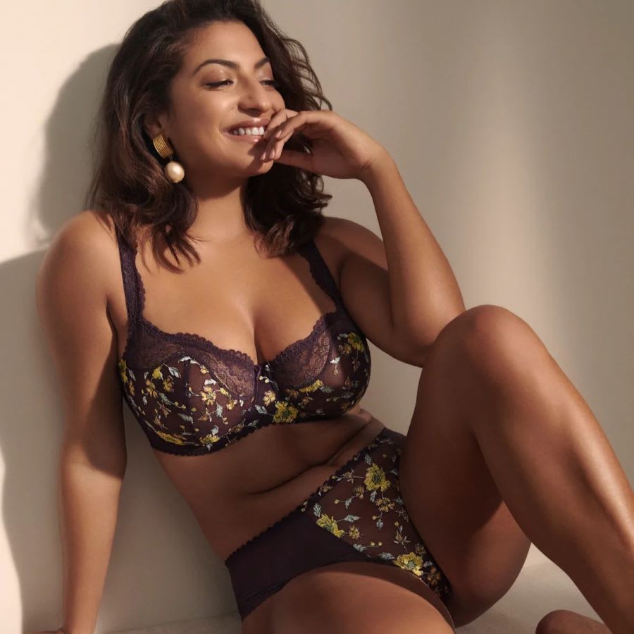 Malba Vertical Seam Balcony Bra