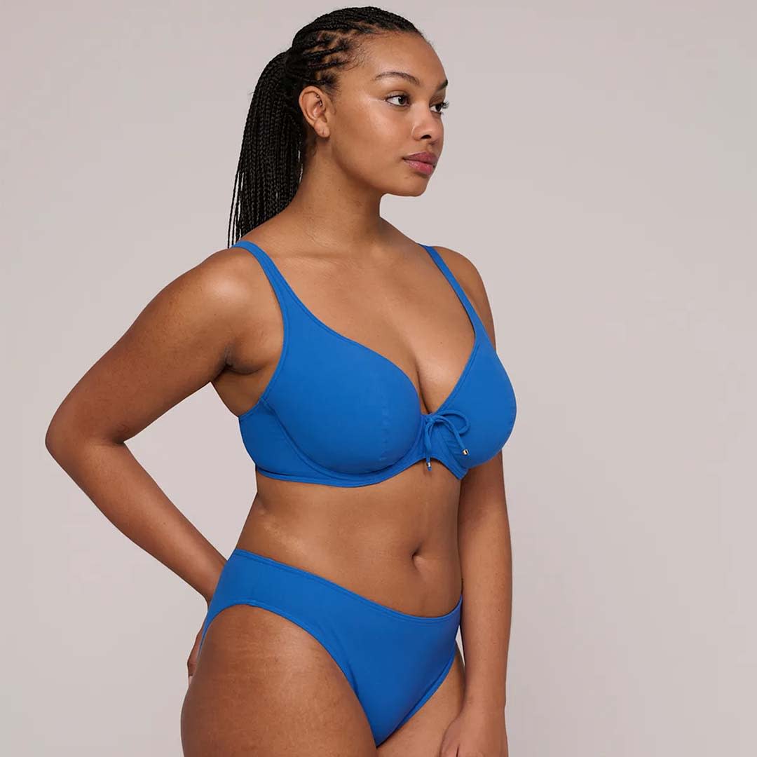 Aswan Padded Plunge Bikini Top