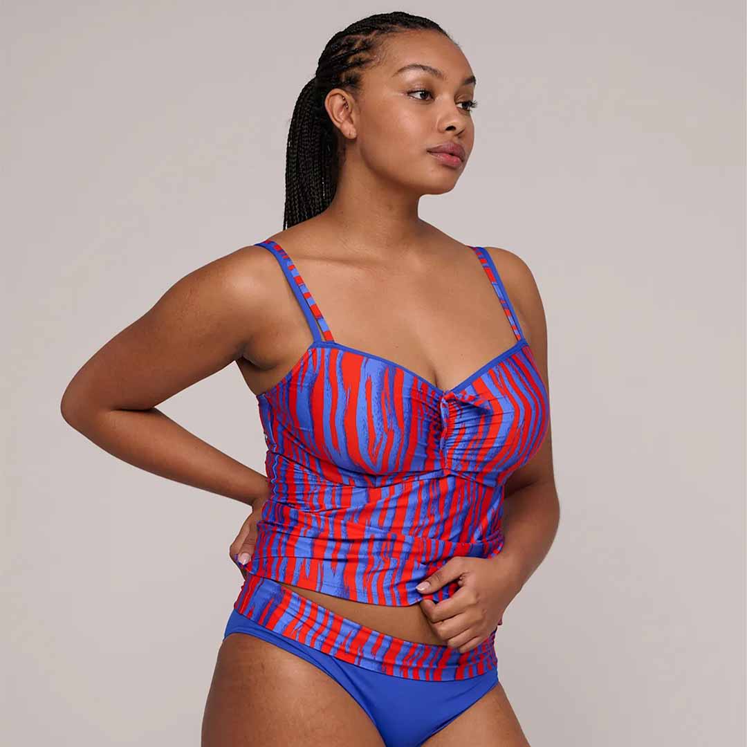 Skudai Full Cup Tankini Top