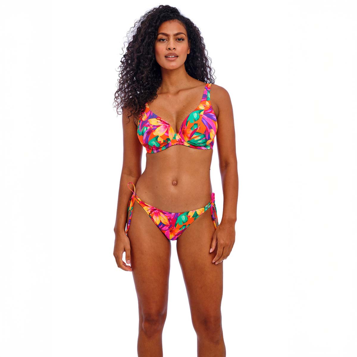 Sun Haze High Apex Bikini Top