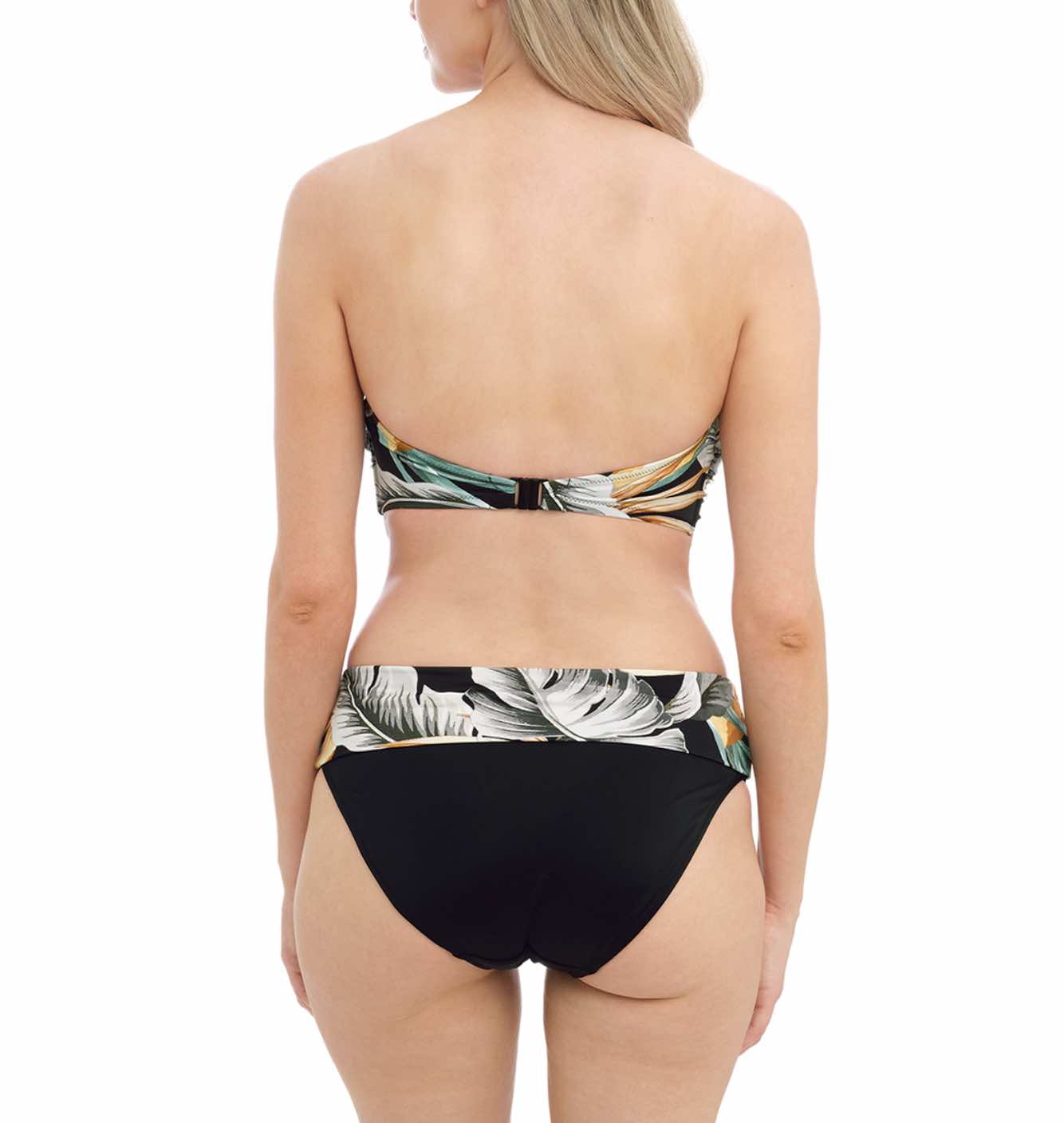 Bamboo Grove Twist Bandeau Bikini Top