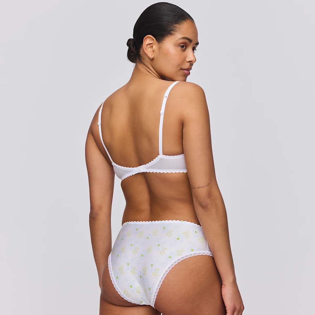 Chen Padded Heart Shape Bra