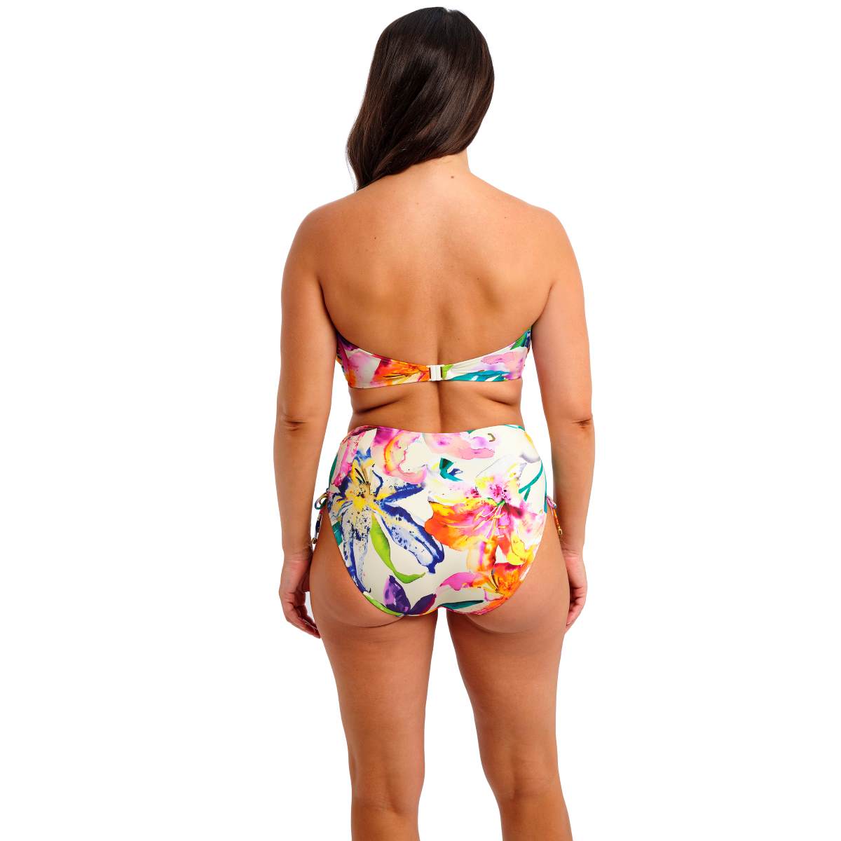Iguazu Falls Twist Bandeau Bikini Top