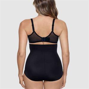 Miraclesuit Shapewear Comfy Curves Ultra High Waist Shaping Thong In Black