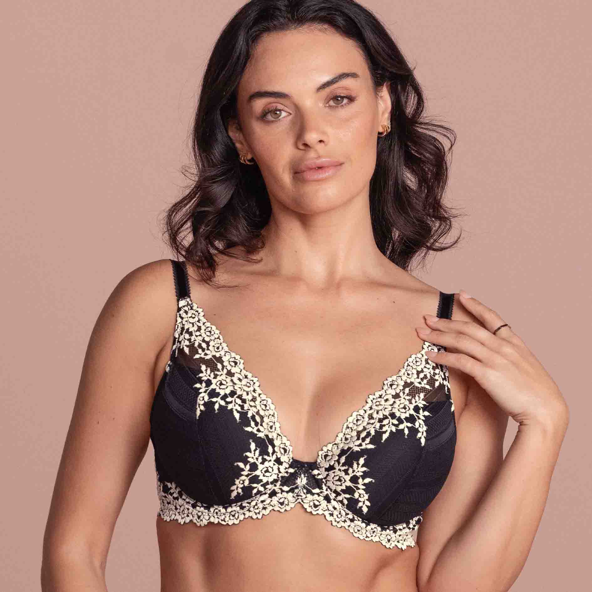 Embrace Lace Plunge Underwire Bra