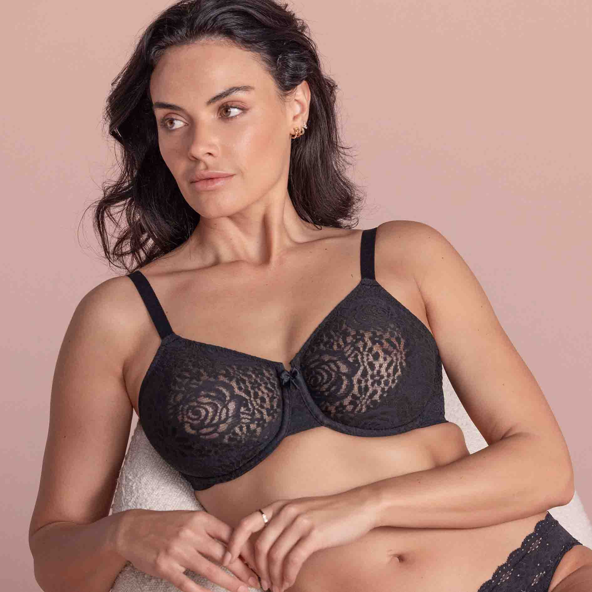 Halo Lace Moulded Underwire Bra