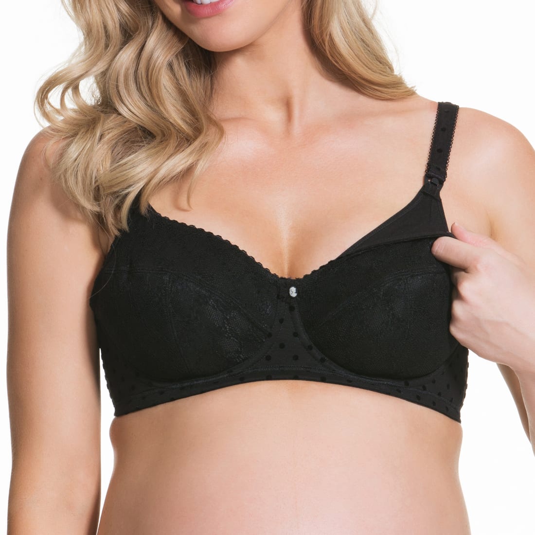 Midnight Parfait Flexiwire Nursing bra