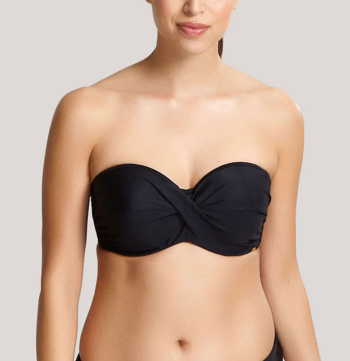Anya Riva Twist Bandeau Bikini Top
