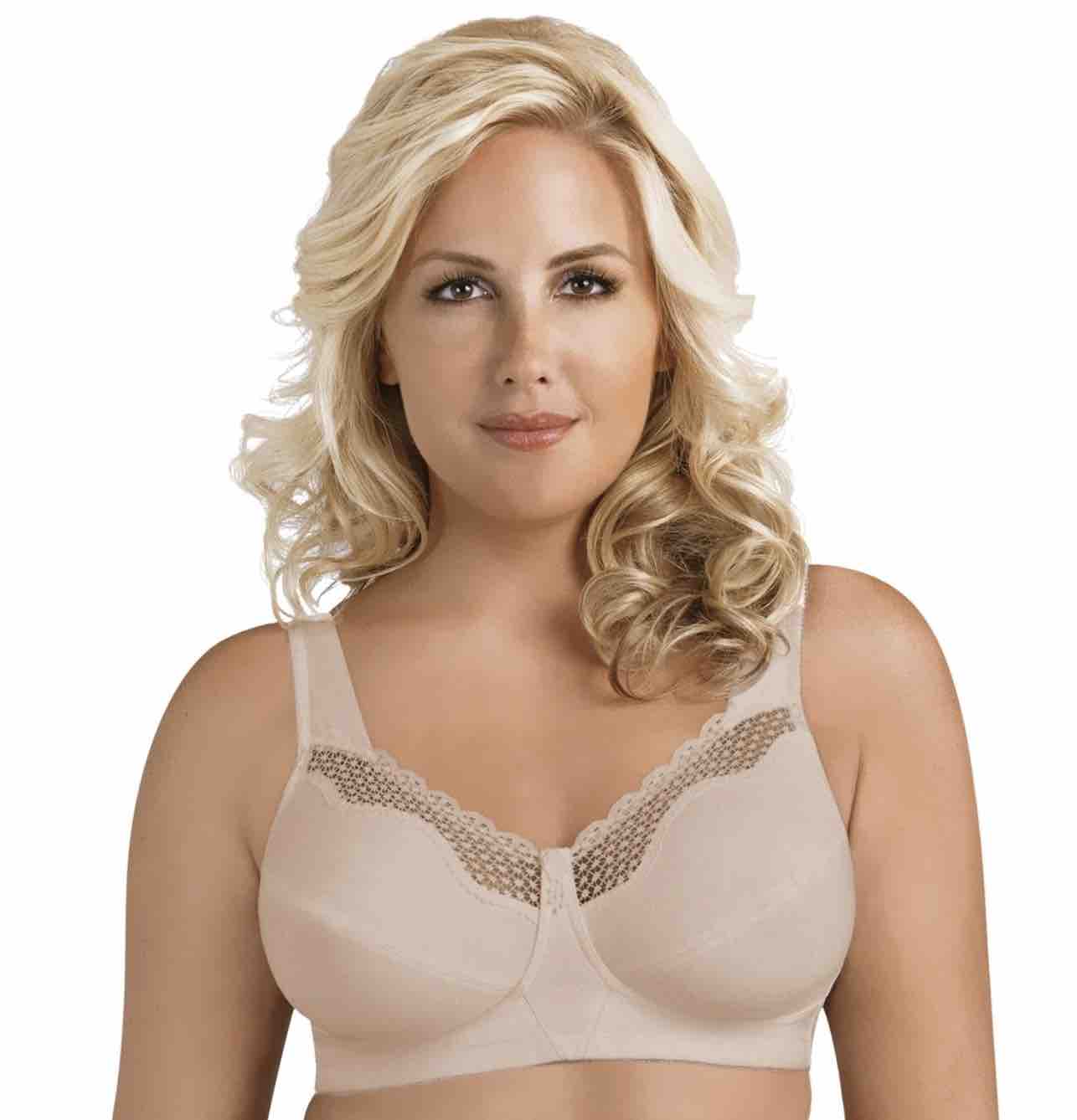 Cotton Lace Wirefree Bra