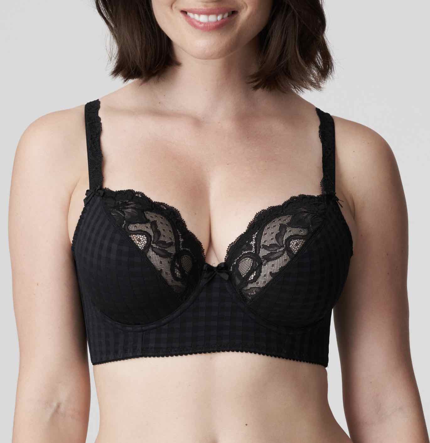 Madison Deep Plunge Longline Bra