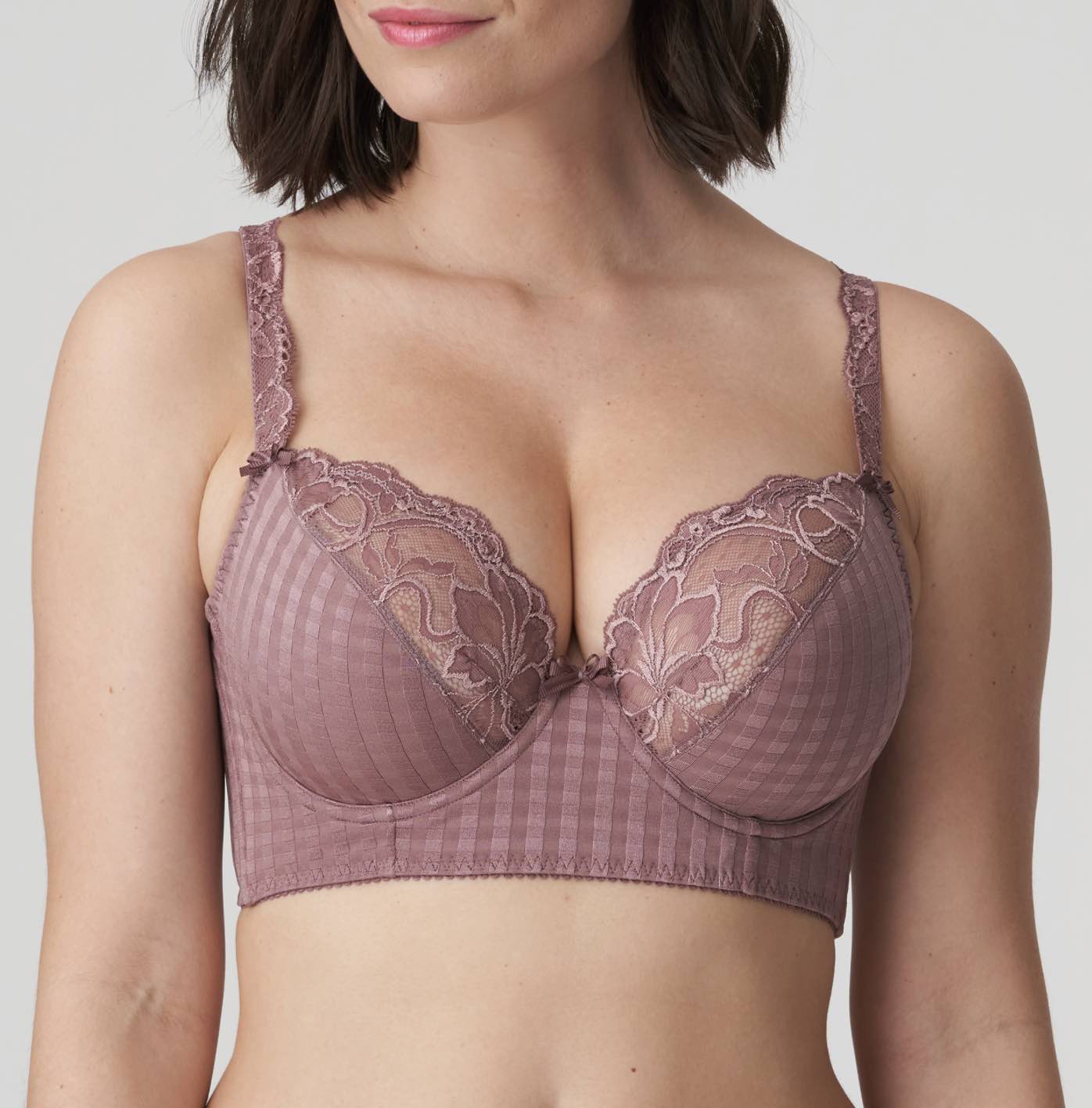 Madison Deep Plunge Longline Bra
