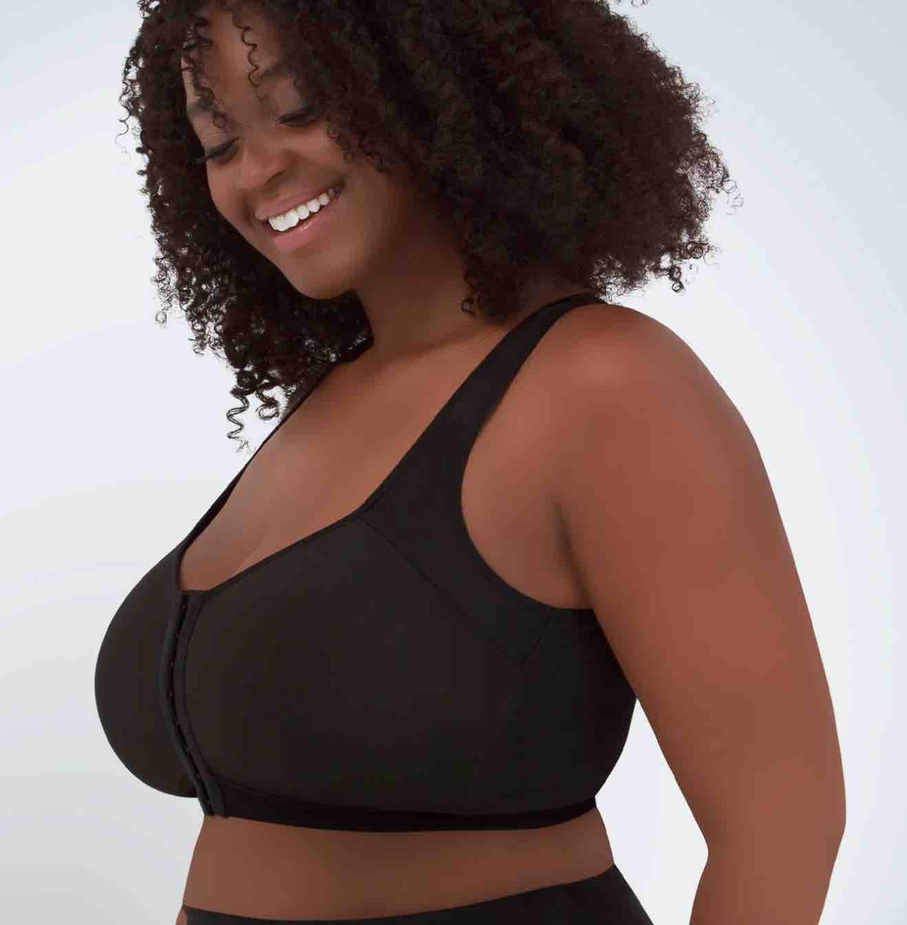 Lillian Wirefree Back Smoothing Front Close Bra